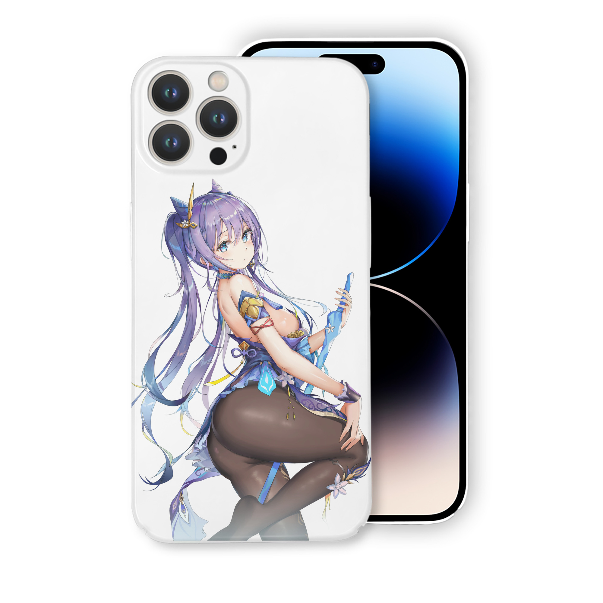 げんし神 刻晴 こくせい genshin Kokusei 【iPhone 14シリーズ対応】ハードケース